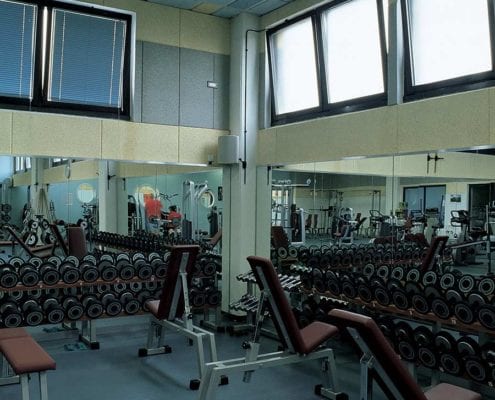 isolamento acustico palestre e centri fitness