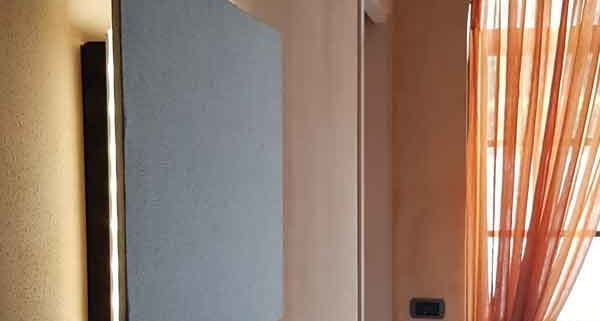 AQTex Quadro fonoassorbente luminoso