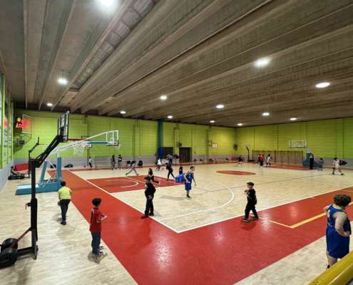 Palazzetto dello sport intercomunale La Valletta Brianza - Efficientamento energetico (LC) Coverd - BioEdilizia - Isolare secondo natura Palestre - Centri sportivi