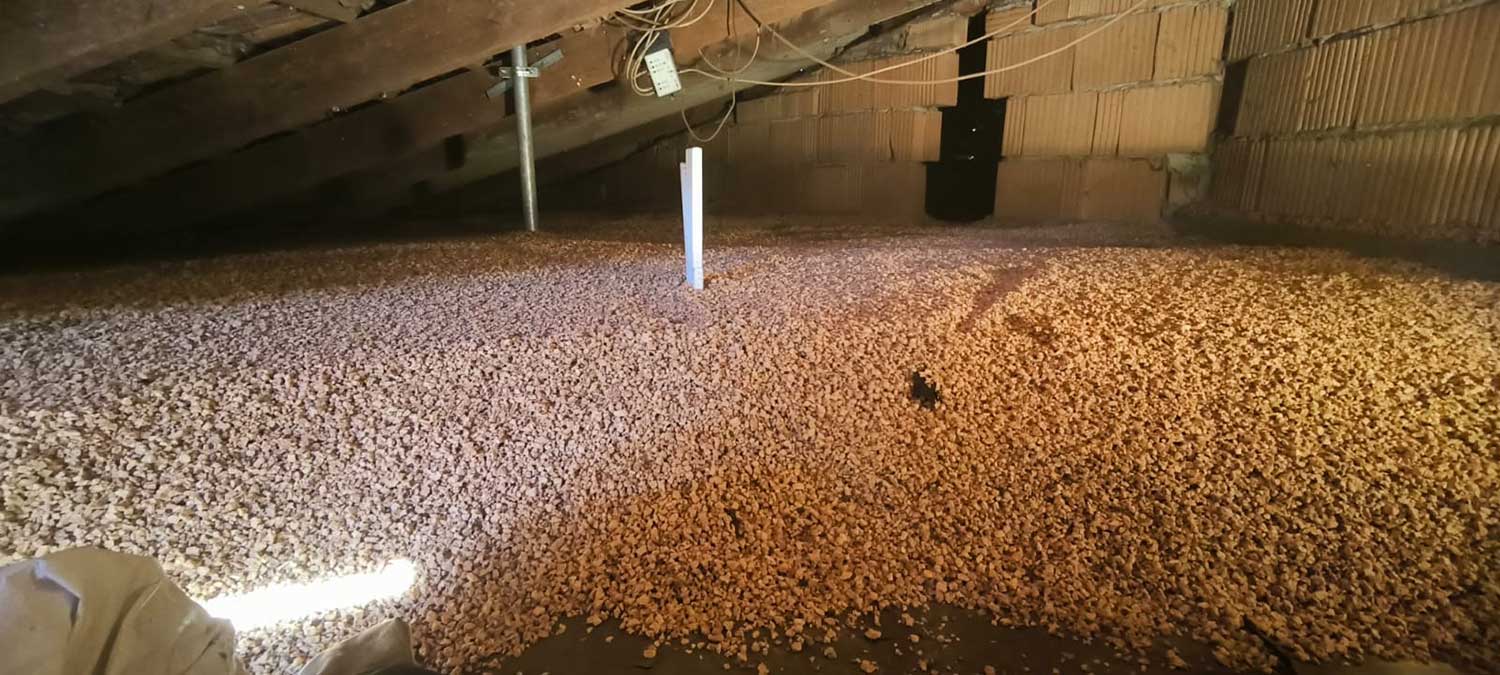 Sottotetto soluzione naturale con il sughero biondo