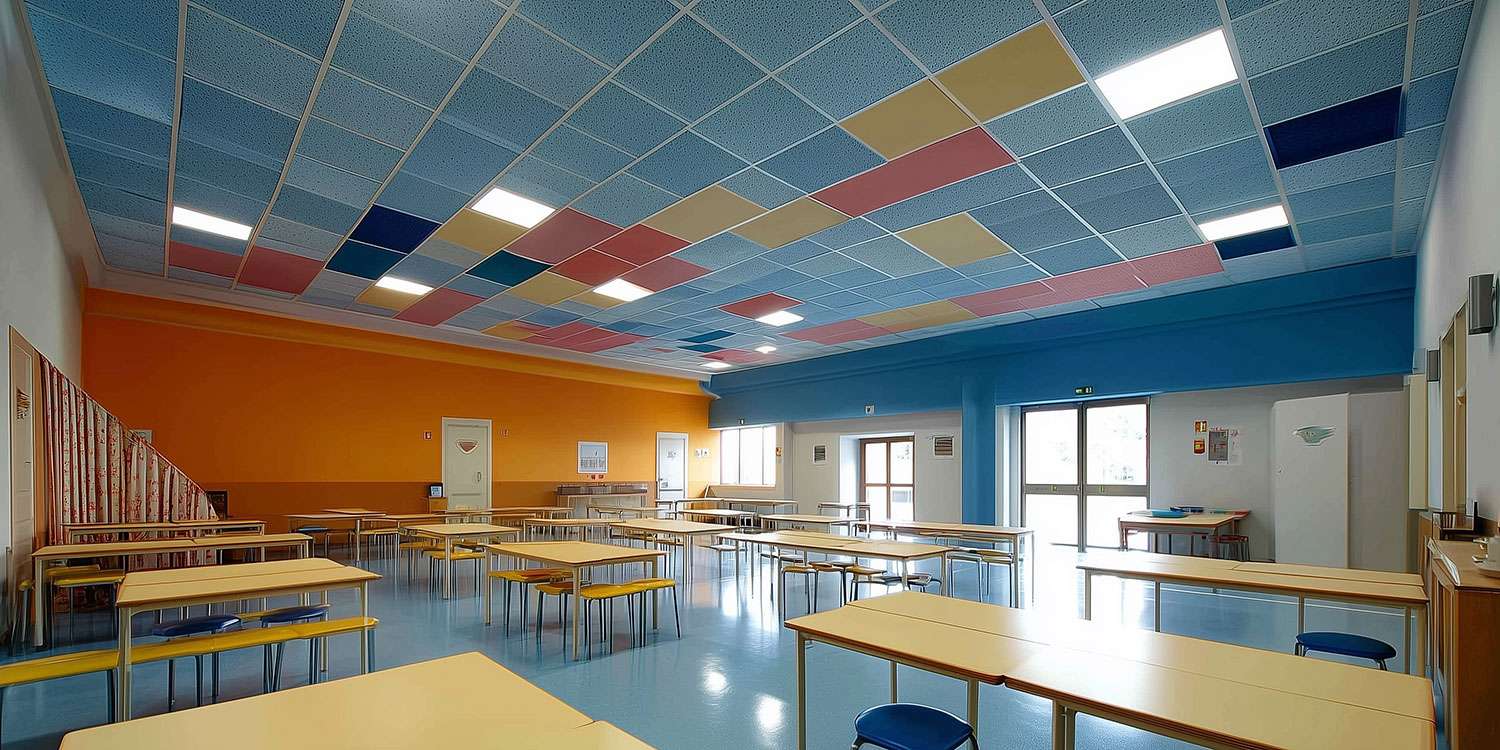 Isolamento acustico nelle scuole: un ambiente sonoro sano per favorire l’apprendimento Coverd - BioEdilizia - Isolare secondo natura Isolamento acustico