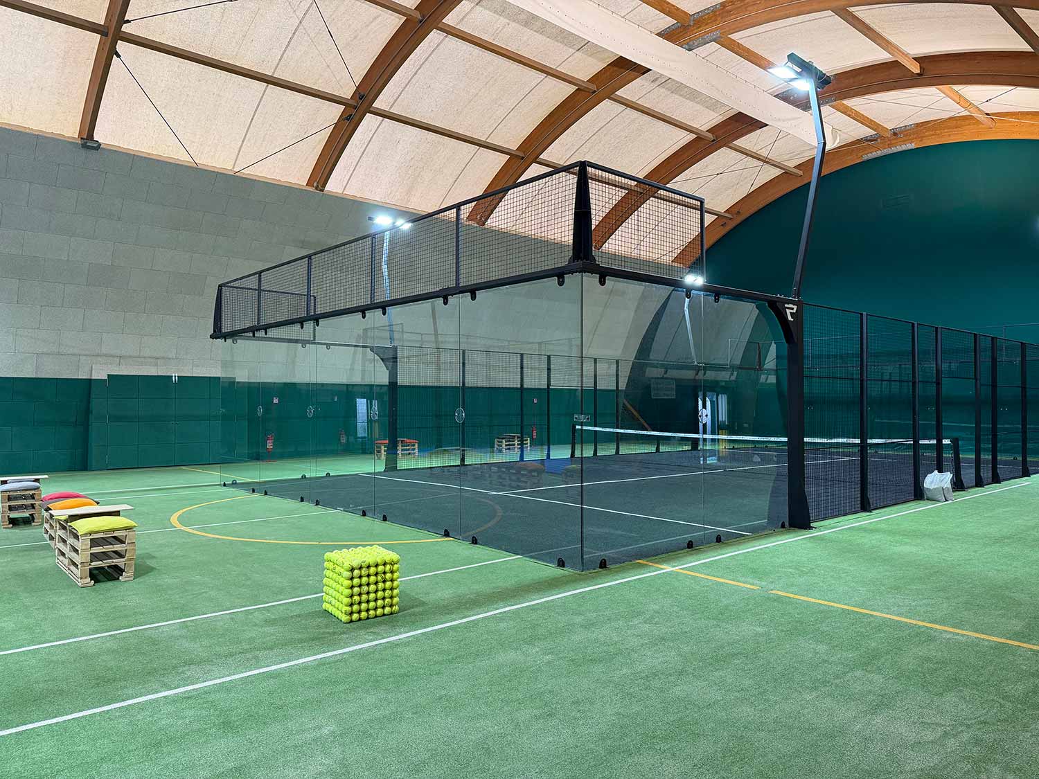 Centro sportivo Sport City Lomagna (LC) - Isolamento acustico Coverd - BioEdilizia - Isolare secondo natura Palestre - Centri sportivi